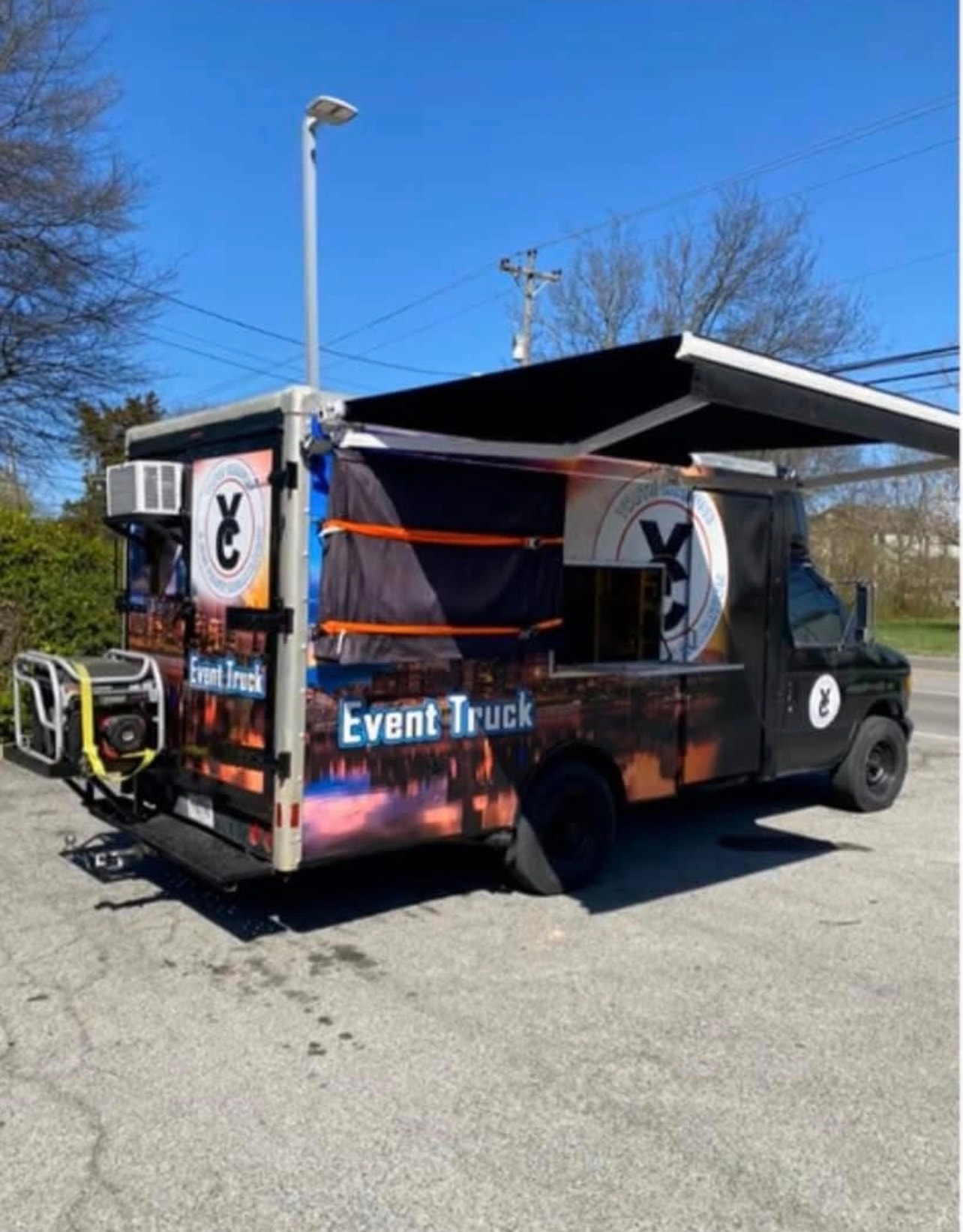 Youth Changes Food Truck with menu
