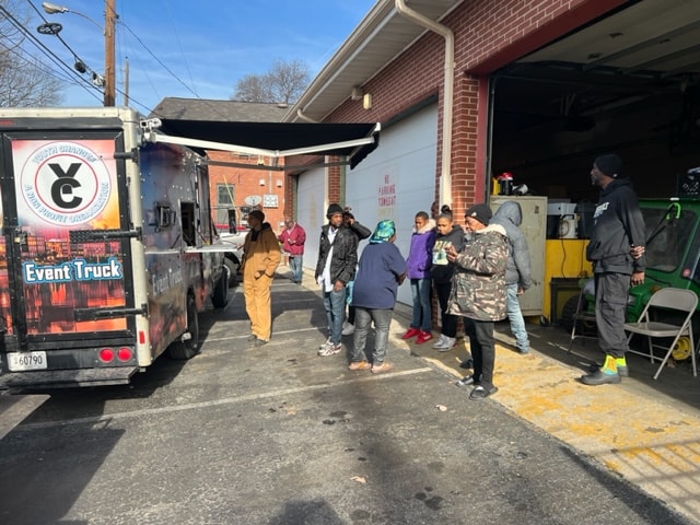 Community gathering at the Nashville Distillery fundraiser